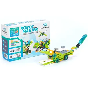 Programable STEM Robot Toy Kit Master Standard Remote Control RC Robot Model Educational Building Blocks