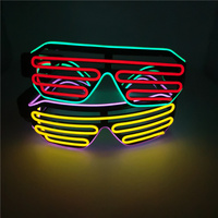 Venta Directa de Fábrica, Gafas LED Inalámbricas |   Accesorios de Fiesta Novedosos Multicolores y Multidiseño Duraderos Los Más Populares