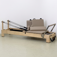 Nouveaux modèles 2026 : Reformer Pilates Commercial en Bois d'Érable pour Musculation et Entraînement en Studio