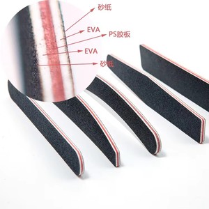 <span class=keywords><strong>Lime</strong></span> à ongles en forme de demi-lune avec logo personnalisé, <span class=keywords><strong>lime</strong></span> à ongles en papier de verre de haute qualité, <span class=keywords><strong>lime</strong></span> à ongles gris clair pour outil de <span class=keywords><strong>manucure</strong></span> - Product Image 4