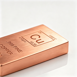 Barra de Cobre de Alta Pureza de 1000g con Patrón Personalizado, Fábrica ODM, Se Aceptan Pedidos de Muestra, Lingote de Cobre Rectangular en Relieve - Product Image 3