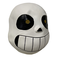 Gaming Undertale Sans Cosplay Full Head Mask Horror Face Masquerade Masks Halloween Adult and Kid's Accessory Latex Mask