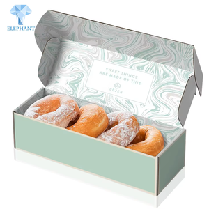 Caja de Cartón Corrugado Impresa Personalizada, Plegable, de Lujo, para Regalos, Envío Plano, para Galletas, Bocadillos, Postres, Venta al Por Mayor - Product Image 6