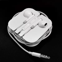 Penjualan Terbaik earphone berkabel 3.5mm Headset Gaming In-ear dengan headphone mikrofon dan kontrol Volume untuk ponsel