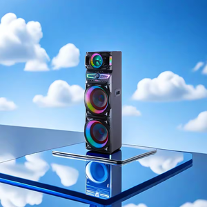 Bocina Portátil Tipo Trolley para Karaoke y Fiestas DJ al Aire Libre con Doble Altavoz de 12"/15" Pulgadas Gran Boombox Sistema de Súper Micrófono Sonido <span class=keywords><strong>Partybox</strong></span> para Música - Product Image 3