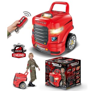 Jouet de montage de camion télécommandé éducatif pour maîtriser les mécanismes - Product Image 1