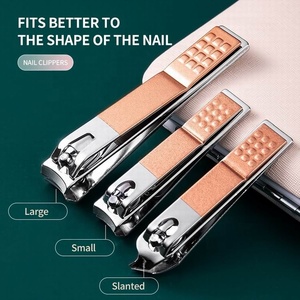 Bộ dụng cụ làm móng VW-MS-1252 màu hồng bằng chất liệu PU, kèm hộp đựng bằng da, kìm cắt móng bằng thép không gỉ, 265g, 16 món, 15 ngày làm việc, nhãn hiệu riêng - Product Image 4