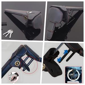 Bloqueo de Volante Antirrobo Universal Tipo T Telescópico de Alta Resistencia YH3643, Apto para la Mayoría de los Autos - Product Image 6