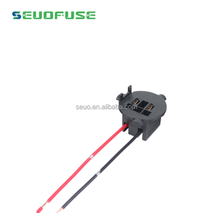 2-poliger Schnell schraub draht für Kfz-Verkabelung Signal anschlüsse Halogen-Heck beleuchtungs buchsen halter - Product Image 5