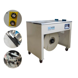 Machine d'emballage de cartons industrielle de bureau à haute vitesse, 1,5 seconde par paquet, machine de cerclage électrique PP 5-15,5 mm - Product Image 5