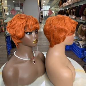 Explora Nuestra Gama de Pelucas de Cabello Humano Baratas, Hechas a Máquina, Sin Encaje, en una Variedad de Colores y con Cautivadores Patrones de Rizos - Product Image 5