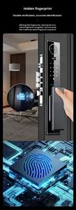 ALLSmart P10 Interphone Vidéo en Temps Réel Serrure Intelligente Reconnaissance Faciale 3D Empreinte Digitale Mot de Passe Connectivité WiFi Numérique Tuya - Product Image 5
