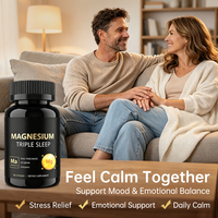 Complément alimentaire végétalien à base de L-thréonate de magnésium Magtein en capsules OEM pour la vitalité et l'énergie masculines