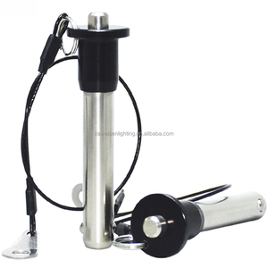 Kho Chốt Khóa Bi Tháo Nhanh Bằng Thép Không Gỉ Có Tay Cầm Nút Chốt Chặn Tháo Nhanh Có Đầu Bi Và Dây An Toàn - Product Image 5