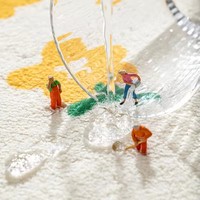 Tapis de sol doux petit texte frais fleurs tapis maison entrée tapis chambre toilette salle de bain porte absorbant antidérapant repose-pieds