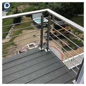 <span class=keywords><strong>Barrière</strong></span> <span class=keywords><strong>de</strong></span> <span class=keywords><strong>protection</strong></span> Prima Light Luxury en acier inoxydable massif pour balcon et <span class=keywords><strong>escalier</strong></span>, avec barres rondes - Product Image 4