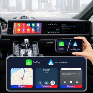 หน้าจอคู่สำหรับรถยนต์ Porsche Cayenne 958 92A ปี 2010-2017 ระบบ Android Auto Carplay วิทยุ สเตอริโอ มัลติมีเดีย ระบบนำทาง GPS เครื่องเล่นวิดีโอ - Product Image 4
