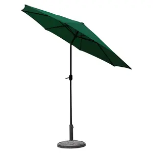 Pátio Jardim Guarda-chuva Parasol Outdoor Solar Power Jardin Beach Cafe Sombrilla Comercial Pátio Guarda-chuva Sonnenschirm