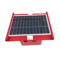 Panneau solaire répulsif à oiseaux ultrasonique avec perles LED haute luminosité faible puissance 14W boîte d'emballage rechargeable dispositif d'oiseaux 100 Watts