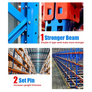 Estanterías Metálicas Personalizadas con Revestimiento, Estanterías Metálicas Resistentes para Almacenes, Estanterías Metálicas para Garaje y Almacén - Product Image 2