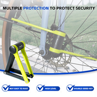 Tonyon accessoires de vélo antivol Durable pliable moto Cycle serrures électrique pliant vélo serrure