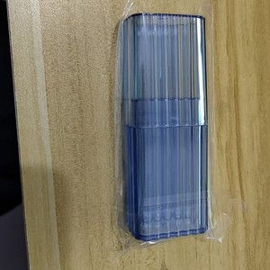 Mini Plastic Storage Box Rectangle Portable Travel Cosmetic Jewelry Organizer White And Blue 0 1L Desktop Storage <b>Bin</b> - Product Image 3