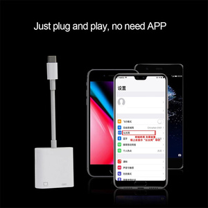 Adaptateur filaire pour téléphone portable, convertisseur Ethernet, <span class=keywords><strong>carte</strong></span> réseau, charge PD, type-C/8 broches vers port RJ45 pour Xiaomi Huawei - Product Image 6