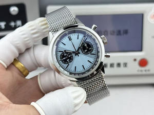 Reloj Mecánico Automático de Alta Calidad, 41 mm, Acero Inoxidable, Resistente al Agua, Luminoso, Deportivo, de Lujo, Estilo Hip Hop - Product Image 3