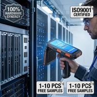 Etiqueta RFID de Microcerámica Personalizada Anti-Metal con Chip UHF de Alta Temperatura para Inventario de Racks de Servidores IT