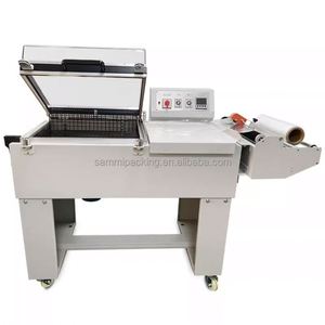 Semi-Automatic <b>Plastic</b> PE Film Heat <b>Shrink</b> Wrapping Machine for PET Water Bottles Packaging - Product Image 6