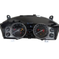 Yuefu - Tableau de bord mécanique 4,3 pouces - Écran LCD HD - Compteur kilométrique - Mode nuit - Pour Land Cruiser LC200 08-15 - Moniteur de voiture - Garantie 1 an