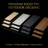 Outdoor Zeitgenössischer Rutschfester Klick-PVC-Bodenbelag mit Holzoptik für Garten und Schwimmbad