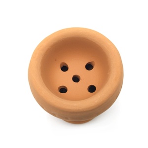 Árabe Rusia arcilla roja Hookah Bowl cabeza portátil viaje coche al aire libre playa Camping jardín fiesta humo Shisha Chicha Accesorios - Product Image 2