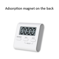 Proveedor de fábrica CE temporizador de pared superficie de plástico ABS temporizador de Cocina Digital Cronometro de cozinha lindo temporizador de cocina magnético mini