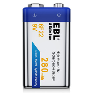 <span class=keywords><strong>EBL</strong></span> - Baterías Recargables NIMH de 9 V en Oferta - Product Image 1