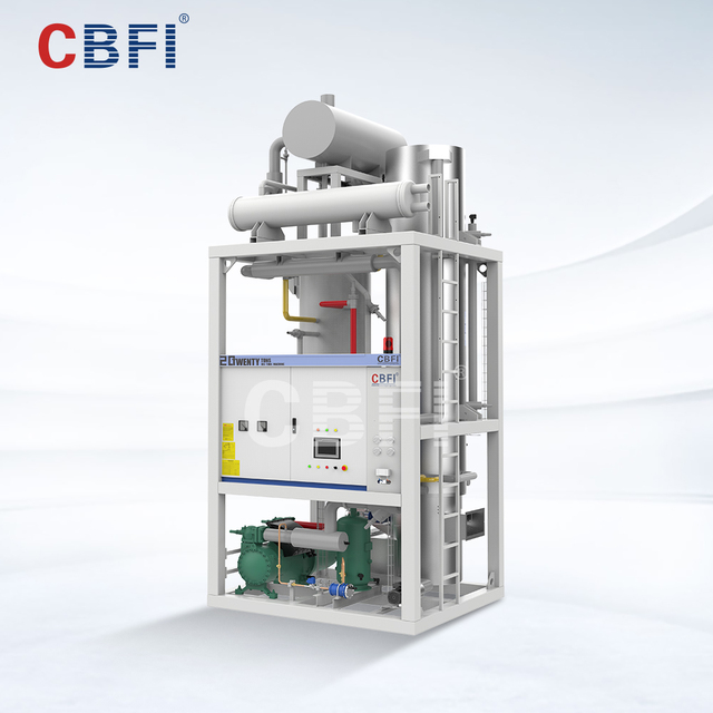 Ice Tube Maker Hot Sale Ice Tube Making Machine New Style Refrigeration Equipment Tube Integrated Water-Cooled Ice Maker