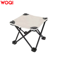 Tabouret de camping portable WOQI, sacs de transport, siège de voyage pliable pour l'extérieur, tabouret pliant portable pour le camping et les activités de plein air