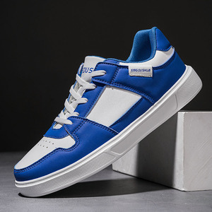 Zapatos deportivos de cuero blanco de alta calidad para hombre, diseño personalizado, My Logo, marca de <span class=keywords><strong>marea</strong></span> de primavera, zapatos de tabla informales, Joker ligero para caminar - Product Image 4