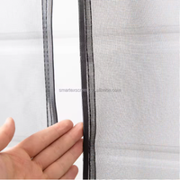 Moustiquaire magnétique haute résistance pour porte, anti-insectes et anti-moustiques, idéale pour la ventilation et la protection des entrées domestiques