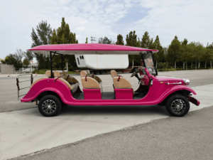 Vehículo Eléctrico Clásico Retro <span class=keywords><strong>de</strong></span> 8/11 Plazas, un Auto Vintage <span class=keywords><strong>de</strong></span> Estilo Clásico Adecuado para <span class=keywords><strong>Turismo</strong></span> y Recreación Urbana - Product Image 2