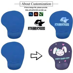 Custom Logo <b>Mouse</b> <b>Pad</b> Design Printed Brand Sublimation Blank Rubber PVC Promotion Gift Custom Wrist Rest Eva Mousepad - Product Image 3