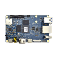 Orange Pi 5 4GB LPDDR4/4x Rockchip RK3588S Processeur 8 cœurs 64 bits sans EMMC Dual-Band WiFi 6.0 BT 5.0 Ordinateur à carte unique