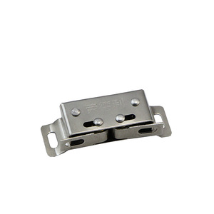 Clip de fixation pour porte en acier inoxydable, type clip-on, pour armoire, placard, rangement, design minimaliste - Product Image 3