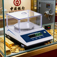 Balance analytique de précision 600g 0.01 Échelle de bijoux pour pierres précieuses