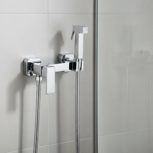 NES-JD1 Nuovi Arrivi: Pistola a Spruzzo Multifunzionale Cromata in Acciaio Inox da Parete per Lavatrice e <span class=keywords><strong>Bagno</strong></span> - Product Image 2