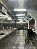 Camion de cuisine mobile personnalisé pour la vente de nourriture rapide, idéal pour les stands extérieurs