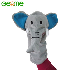 JM8134-marionetas de mano de felpa en forma de cebra para niños - Product Image 4