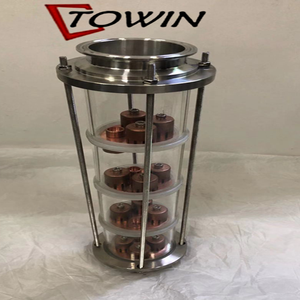 แก้ว Reflux Still,เครื่องกลั่นแก้วที่มีแผ่นฟองทองแดง - Product Image 4