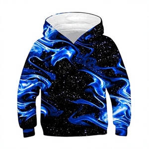 Pull personnalisé de haute qualité 100 % coton, imprimé camouflage forêt avec branches brodées, coupe oversize et carrée, épais et écologique - Product Image 4