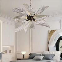 Tyson Moderne Décoration Intérieure Villa Maison Salon Salle À Manger Fleur Acrylique Branche LED Lustre
